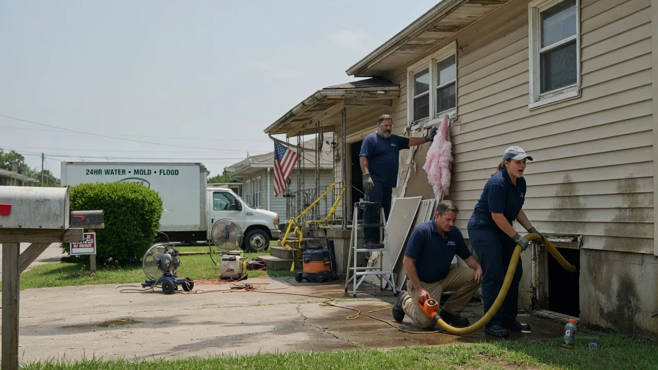 Water Damage Repair in Manchester, TN near me